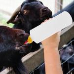 Yardwe 5 Sets 400ml Lamb Feeding Bottle Kid Livestock Drink Bottle Jug Baby Goat Calf Milk Water Bottle for Farm Accessories by Yardwe