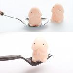 Mllkcao Soft Mochi Dingding Squeeze Novelty Toys, Holiday Supplies Mini Decompression Stress Toys and Car House Window Cafe Decorations Valentines Day Gifts by Mllkcao