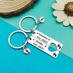 New Parent Gift Keychain Pregnancy Announcement Gifts Daddy and Mommy Est 2022 First Time Pregnancy Gifts for Mom Dad To Be Baby Shower Parents to be Gifts New Mom Jewelry First Time Dad Gift from Dabihu