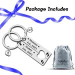 New Parent Gift Keychain Pregnancy Announcement Gifts Daddy and Mommy Est 2022 First Time Pregnancy Gifts for Mom Dad To Be Baby Shower Parents to be Gifts New Mom Jewelry First Time Dad Gift from Dabihu