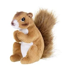 Bearington Copper Plush Squirrel Stuffed Animal, 7 Inch by Bearington Collection