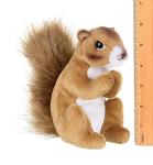 Bearington Copper Plush Squirrel Stuffed Animal, 7 Inch by Bearington Collection