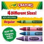 Crayola Crayon Classpack, School Supplies, 16 Colors (50 Each), 800 Ct, Standard by crayola