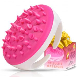 Scala Silicone Anti Cellulite Massager, Body Shower Scrubber, Cellulite Remover - Improve Circulation, Distribute Fat Deposits, Body Massager, Exfoliator, Fat Roller Use with Creams and Oils from Scala Beauty