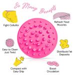 Scala Silicone Anti Cellulite Massager, Body Shower Scrubber, Cellulite Remover - Improve Circulation, Distribute Fat Deposits, Body Massager, Exfoliator, Fat Roller Use with Creams and Oils from Scala Beauty