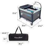 Pamo Babe Deluxe Nursery Center ,Portable Playard with Comfortable Mattress,Changing Table and Toysâ¦ by Cool Baby