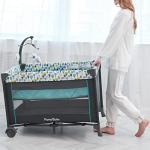 Pamo Babe Deluxe Nursery Center ,Portable Playard with Comfortable Mattress,Changing Table and Toysâ¦ by Cool Baby