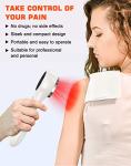 Holsn Red Light Therapy Device, Near Infrared Light Therapy for Pain Relief, Joint, Muscle & Tissue, Red Light Therapy for Body 14pcs x 650nm + 3pcs x 808nm from Holsn