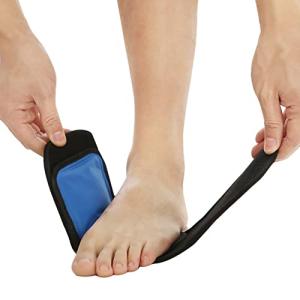 Cold & Hot Therapy Wrap, Reusable Gel Pack for Pain Relief. Great for Sprains, Muscle Pain, Bruises, Injuries, Etc. (Foot, Arm, Elbow, Ankle). by Bodyprox