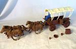 Classic Toy Soldiers, Inc Marx Conestoga Covered Wagon, with 4 Horses, Two Tops and Driver in 54mm by Classic Toy Soldiers, Inc