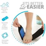 Cold & Hot Therapy Wrap, Reusable Gel Pack for Pain Relief. Great for Sprains, Muscle Pain, Bruises, Injuries, Etc. (Foot, Arm, Elbow, Ankle). by Bodyprox