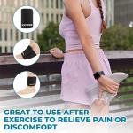 Cold & Hot Therapy Wrap, Reusable Gel Pack for Pain Relief. Great for Sprains, Muscle Pain, Bruises, Injuries, Etc. (Foot, Arm, Elbow, Ankle). by Bodyprox