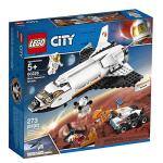 LEGO City Space Mars Research Shuttle 60226 Space Shuttle Toy Building Kit with Mars Rover and Astronaut Minifigures, Top STEM Toy for Boys and Girls (273 Pieces) by LEGO