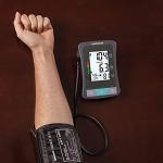 HealthSmart Digital Blood Pressure Monitor with Automatic Upper Arm Cuff that Displays Blood Pressure, Pulse Rate and Irregular Heartbeat, Stores up to 120 by HealthSmart