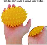 Hand Therapy Ball Finger Ball Exerciser Grip Ball & Hand Strengthener Trainer Balls for Arthritis Finger Physical Training Tool Elderly Hand Ball Strength Squeeze Flexible by Fanwer
