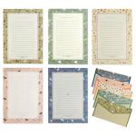 IMagicoo 48 Cute Lovely Writing Stationery Paper Letter Set with 24 Envelope / Envelope Seal Sticker (3) by IMagicoo
