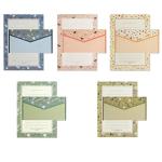 IMagicoo 48 Cute Lovely Writing Stationery Paper Letter Set with 24 Envelope / Envelope Seal Sticker (3) by IMagicoo