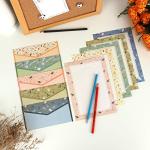 IMagicoo 48 Cute Lovely Writing Stationery Paper Letter Set with 24 Envelope / Envelope Seal Sticker (3) by IMagicoo