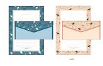 IMagicoo 48 Cute Lovely Writing Stationery Paper Letter Set with 24 Envelope / Envelope Seal Sticker (3) by IMagicoo