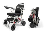 Porto Mobility Ranger Royce World's Lightest (only 40lbs) Ultra Portable, Most Compact Foldable Power Wheelchair,Weatherproof, Aircraft Aluminum, Dual Motor Airplane Ready Folding Electric Wheelchair from Portola Tech LLC