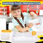 Water Marbling Paint for Kids - Arts and Crafts for Girls & Boys Crafts Kits Ideal Gifts for Kids Age 3-5 4-8 8-12 by Coodoo