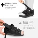 BraceAbility Post-op Shoe for Broken Foot or Toe | Medical/Surgical Walking Boot Cast, Stress Fracture Brace & Orthopedic Sandal with Hard Sole (Small - Female) from BraceAbility