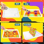Water Marbling Paint for Kids - Arts and Crafts for Girls & Boys Crafts Kits Ideal Gifts for Kids Age 3-5 4-8 8-12 by Coodoo