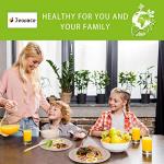 Paper Plates Heavy Duty,Paper Plates Set,Dinner Plates Set,Sugarcane Disposable Paper Plates Set Eco,9 Inch and 7 Inch Party Plates,Forks,Knives and Spoons Set for 50 People [250 PCS] from 