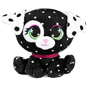 GUND P.Lushes Designer Fashion Pets Dottie Woofington Dog Premium Stuffed Animal Soft Plush, Black and White, 6â by Spin Master