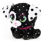 GUND P.Lushes Designer Fashion Pets Dottie Woofington Dog Premium Stuffed Animal Soft Plush, Black and White, 6â by Spin Master