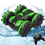 Outdoor Toys RC Car for Kids Ages 6-8 Waterproof Amphibious RC Stunt Vehicle 4WD 2.4Ghz Remote Control Car Pool Toys for Kids 8 9 10 11 12 13 Years Old from FREE TO FLY