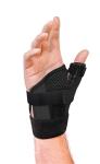 Mueller Reversible Thumb Stabilizer, Black, One Size Fits Most | Stabilizing Thumb Brace from Mueller