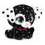 GUND P.Lushes Designer Fashion Pets Dottie Woofington Dog Premium Stuffed Animal Soft Plush, Black and White, 6â by Spin Master