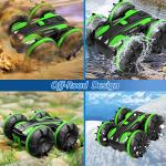 Outdoor Toys RC Car for Kids Ages 6-8 Waterproof Amphibious RC Stunt Vehicle 4WD 2.4Ghz Remote Control Car Pool Toys for Kids 8 9 10 11 12 13 Years Old from FREE TO FLY