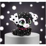 GUND P.Lushes Designer Fashion Pets Dottie Woofington Dog Premium Stuffed Animal Soft Plush, Black and White, 6â by Spin Master
