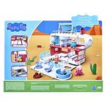 Peppa Pig Peppaâs Adventures Peppaâs Family Motorhome Preschool Toy, Vehicle to RV Playset, Plays Sounds and Music, Ages 3 and up by Hasbro