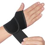 2 Pack Wrist Support Brace/Carpal Tunnel/Wrist Brace/Hand Support, Adjustable Wrist Support for Arthritis and Tendinitis, Joint Pain Relief (Black) from YUNYILAN