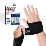Doctor Developed Copper Wrist Brace/Carpal Tunnel/Wrist Support/Wrist Splint/Hand Brace -F.D.A. Medical Device & Doctor Handbook-Night Support for Women Men-Right & Left hands (2 PK) by Dr. Arthritis