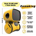 REMOKING Robot Toy, STEM Toys Robotics for Kids,Dance,Sing,Speak Like You,Recorder,Touch and Voice Control, Great Gifts for Kids from REMOKING