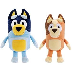 Bluey Dad 12" (Bandit) & Mum 11" (Chilli) - 2 Pack Plush Bundle from Moose Toys