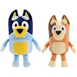 Bluey Dad 12" (Bandit) & Mum 11" (Chilli) - 2 Pack Plush Bundle from Moose Toys