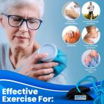 RangeMaster BlueRanger Shoulder Pulley with Patient Guide â Aids Recovery and Rehabilitation â Helps Enhance Pain Free Range of Motion â Adjustable, Web Strap Door Attachment from RangeMaster