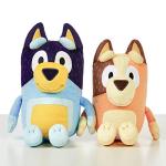 Bluey Dad 12" (Bandit) & Mum 11" (Chilli) - 2 Pack Plush Bundle from Moose Toys