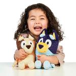 Bluey Dad 12" (Bandit) & Mum 11" (Chilli) - 2 Pack Plush Bundle from Moose Toys