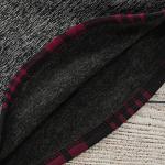 Baby Boy Outfit Winter Plaid Hoodie Baby Christmas Outfit Toddler Clothes for Boys 18-24 Months Dark Red by 