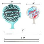 3 Packs Whoopee Cushions 6 and 8 Inches Fun Toys for Novelty Party Favors Kids and Adults Fart Pillow Prank Party Gift from POPLAY