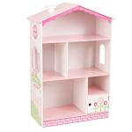 KidKraft Dollhouse Cottage Bookcase Wooden Children's Furniture with Shelves and Hidden Storage, Gift for Ages 3+ from KidKraft