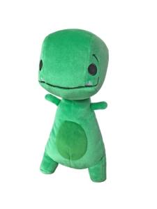 MerryMakers Tiny T. Rex Plush Toy Dinosaur, 8.5-Inch, Based on The Children's Books from Jonathan Stutzman,Green by MerryMakers