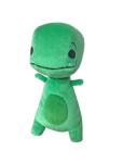 MerryMakers Tiny T. Rex Plush Toy Dinosaur, 8.5-Inch, Based on The Children's Books from Jonathan Stutzman,Green by MerryMakers