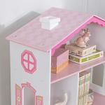 KidKraft Dollhouse Cottage Bookcase Wooden Children's Furniture with Shelves and Hidden Storage, Gift for Ages 3+ from KidKraft